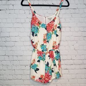 Lucca Couture Floral Romper XS
